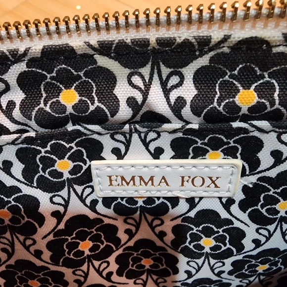 Emma Fox clutch, wristlet, white, leather - Picture 4 of 4